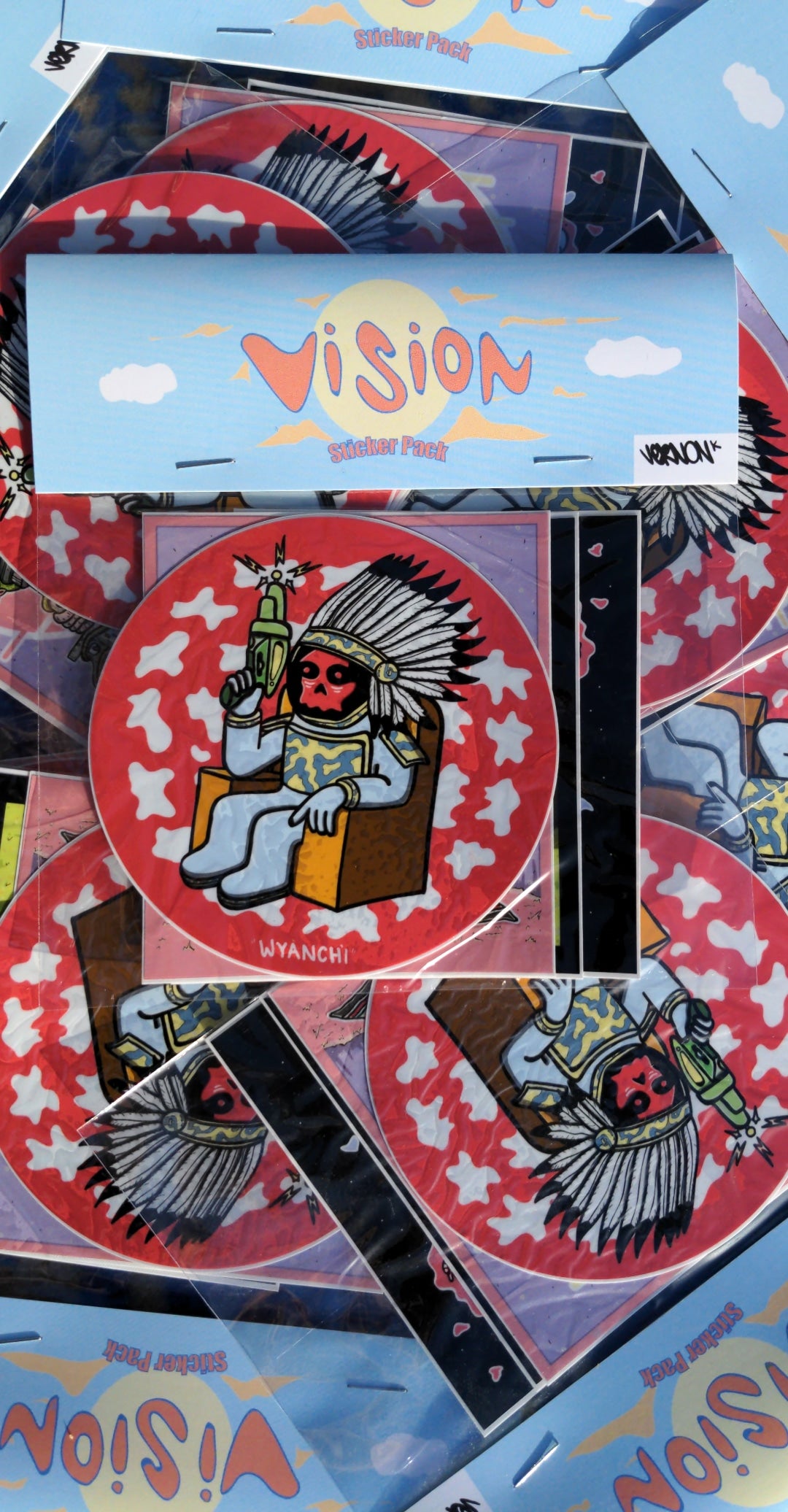 Vision Rocker Sticker Vision Sticker Pack – Vernon k